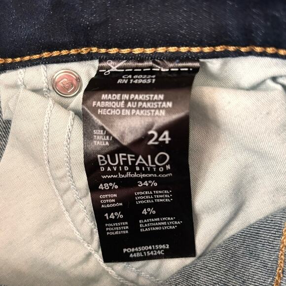 NWT Buffalo David Bitton Leilah Semi High-Rise Jeans Medium Wash Size 24 - Picture 5 of 8